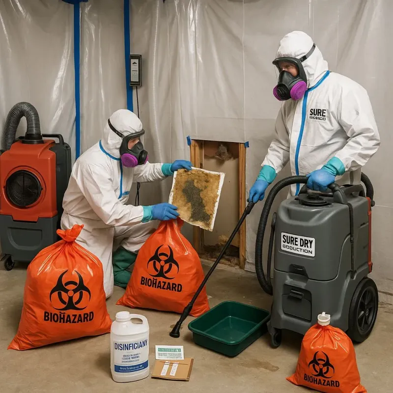Contaminated Water Handling Protocols process in De Soto, MO